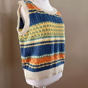 crotchet sweater vest